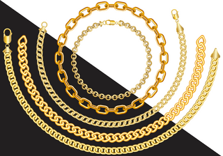 What are the different types of jewelry chains?
