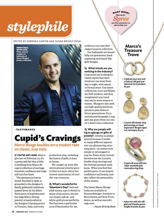 Marco Bicego in NJ Monthly Stylephile