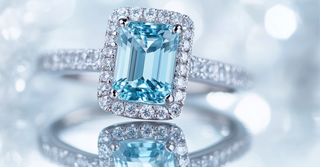 March Birthstone Jewelry | Aquamarine Rings, Necklaces & Earrings