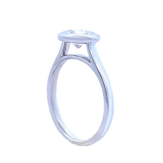 Diamond bezel ring