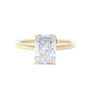 Radiant Lab diamond ring