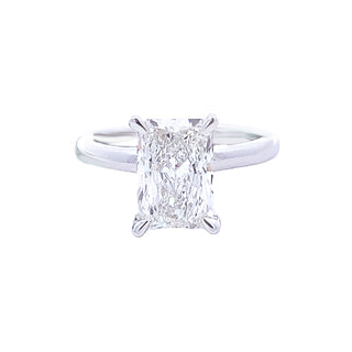 3ct LG Radiant solitaire
