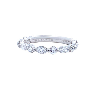 Marquise diamond band