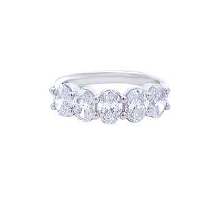 LG oval wedding band