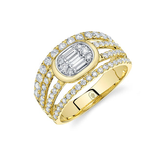 Diamond fashion ring