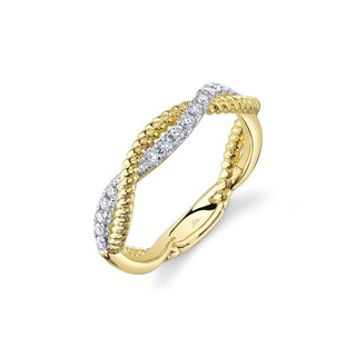 Twisted cable ring