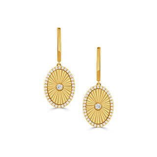 Helios drop earrings
