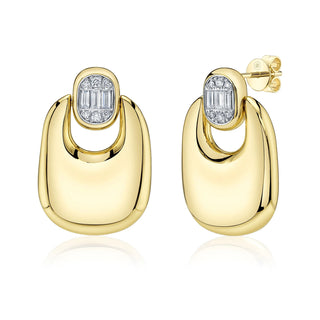 Doorknocker earrings