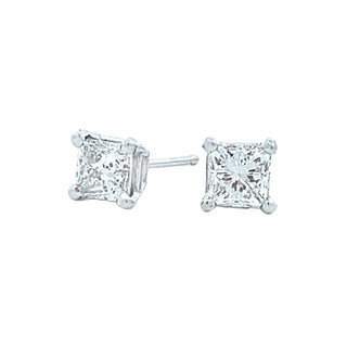 1ct Princess studs