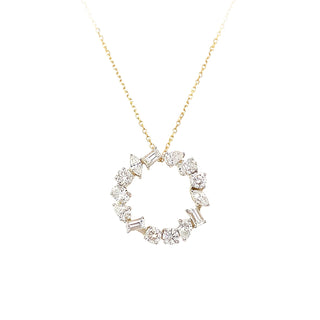 Mixed diamond circle