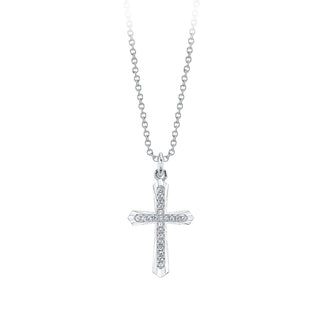 Flared diamond cross