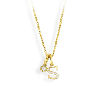 Initial "S" pendant