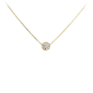 3/4ct solitaire necklace