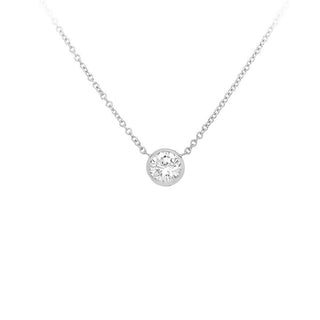 1ct solitaire necklace