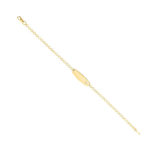 14k Child's ID bracelet