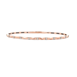 Pink gold bracelet