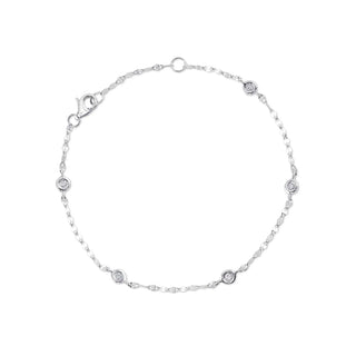5-diamond bracelet