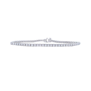 4ct Lab tennis bracelet