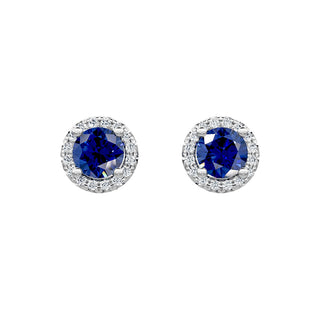 Sapphire studs