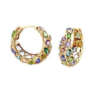 Mixed Gemstone Earrings/Ring