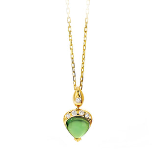Green tourmaline pendant