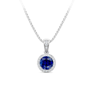 Sapphire pendant