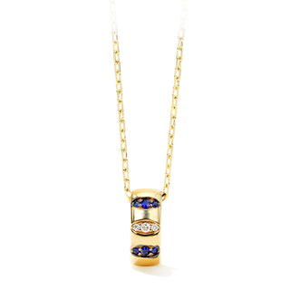 Sapphire pendant