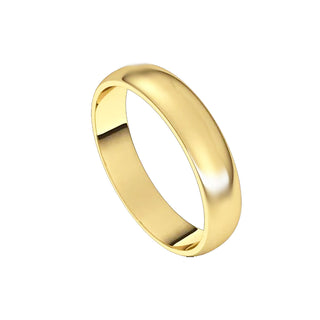 14k Yellow 4mm Band