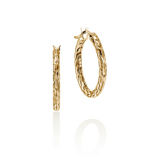 Hardy gold hoops