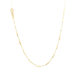 14KY GOLD 18" TINY BAR STATION