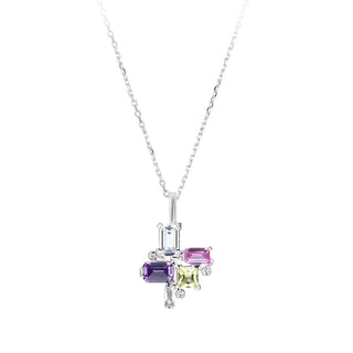 Pastel "Puzzle" pendant
