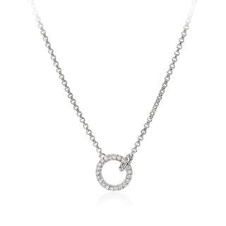 Hardy circle necklace