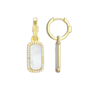 Goldtone & pearl drops