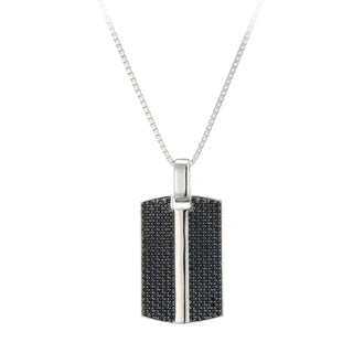 Black sapphire tag