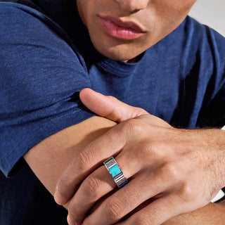 Mixed gem band