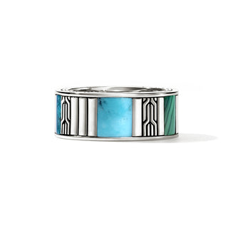 Mixed gem band
