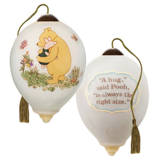 "A HUG IS ALWAYS THE RIGHT SIZ