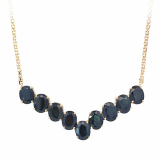 Vintage sapphire necklace