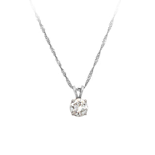 1ct Solitare pendant