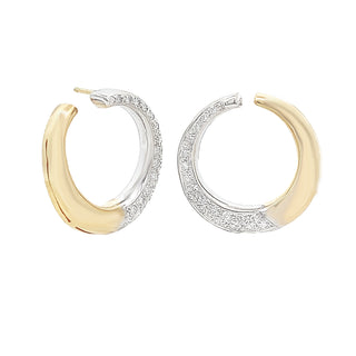 Vintage pave circles