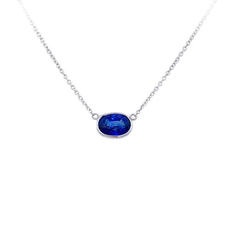 Sapphire necklace
