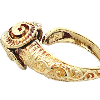 Ram's Head ring