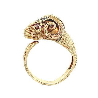 Ram's Head ring