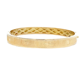 Vintage 18k bangle