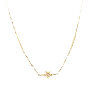 Vintage star necklace