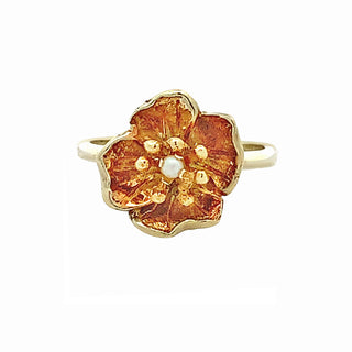 Vintage flower ring