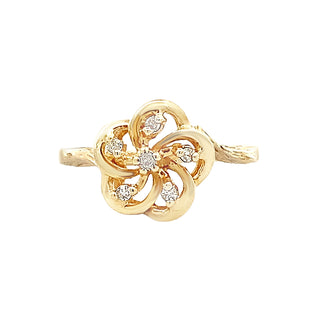 Vintage pinwheel ring