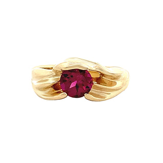 Rhodolite ring