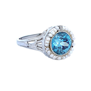 Vintage zircon ring
