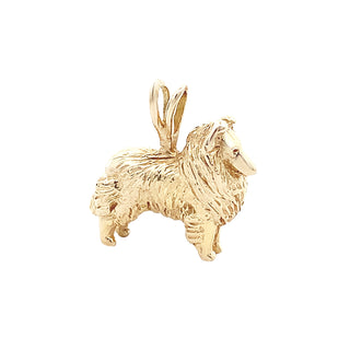 Vintage dog charm
